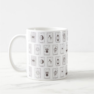 Gothic Aesthetic Tarot Card Mugg