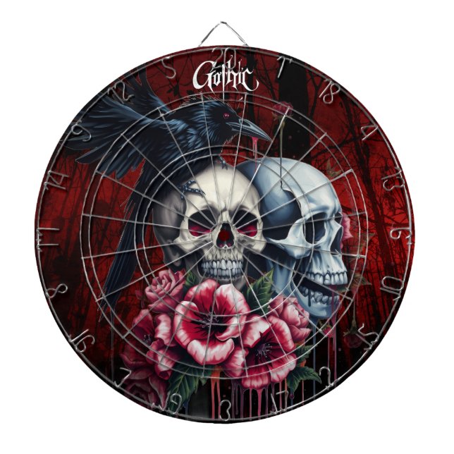 Gothic, akta dig! darttavla (Framsidan)