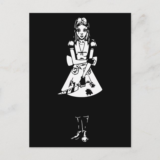 Gothic Alice Vykort (Framsida)