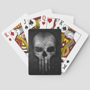 Gothic Alien Skull Casinokort