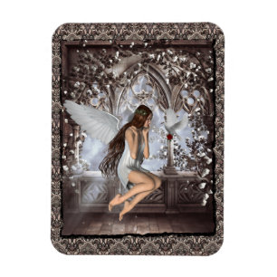 Gothic Angel och Hennes Dove Magnet