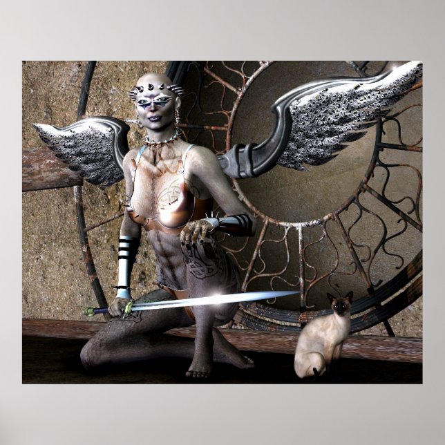 gothic Angel Poster (Framsidan)