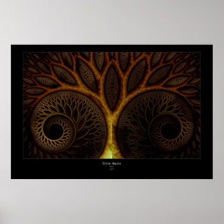 Gothic Arches Poster