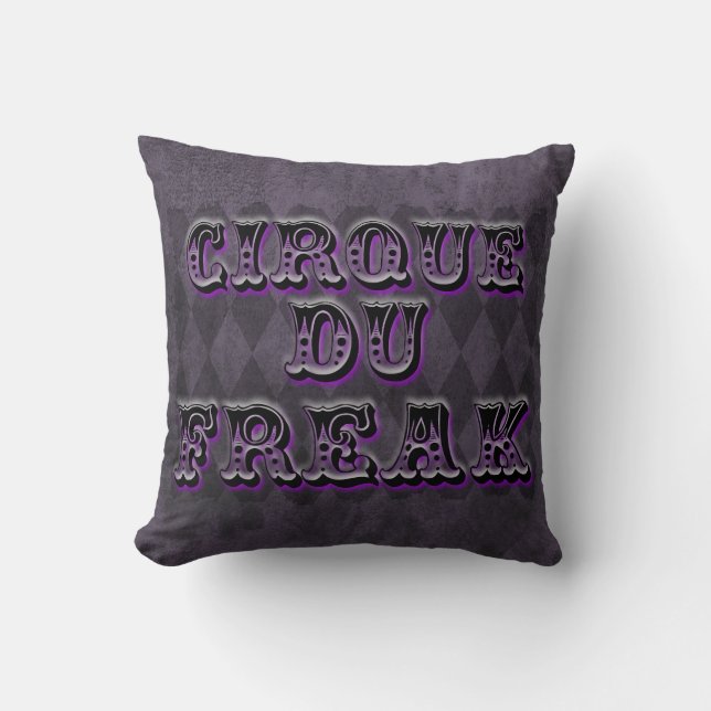 Gothic Argyle Cirque Du Freak Kudde (Framsida)