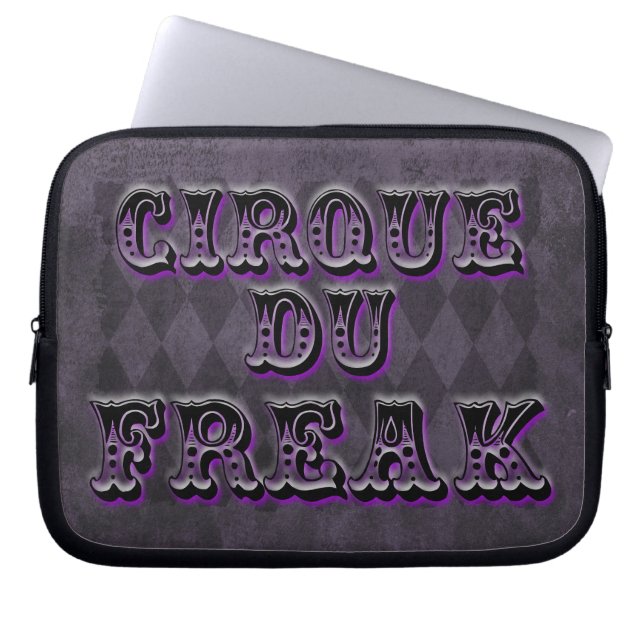 Gothic Argyle Cirque Du Freak Laptop Fodral (Framsidan)