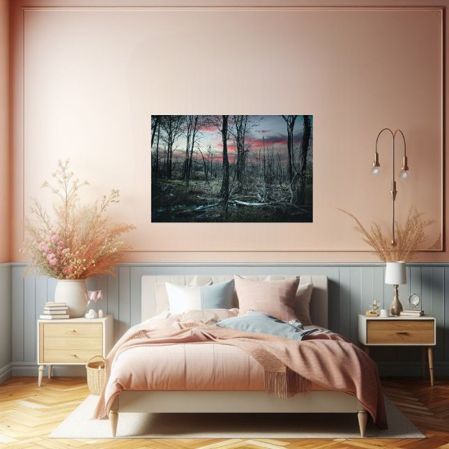 Gothic Art Gloomy Swampland Forest Poster (Skapare uppladdad)