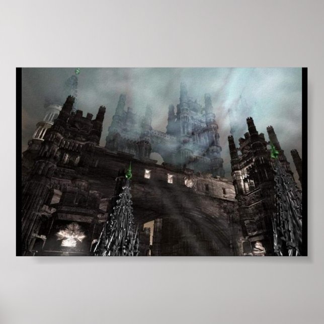 Gothic Art Print Poster (Framsidan)