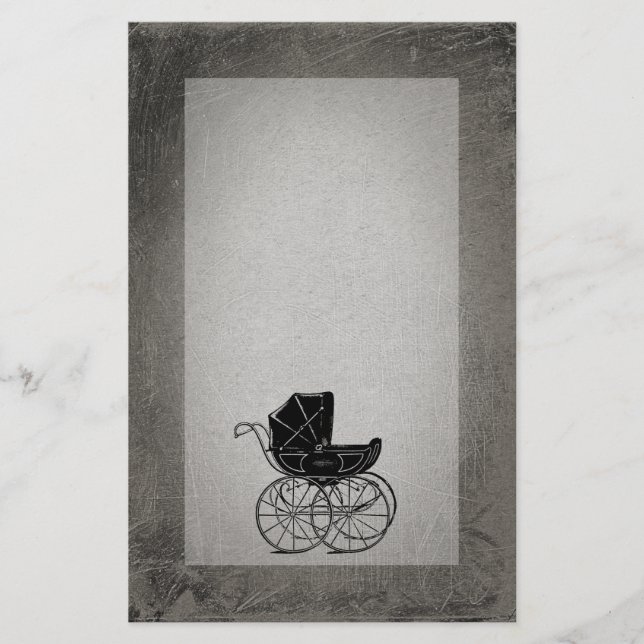 Gothic Baby Carriage Brevpapper (Framsida)