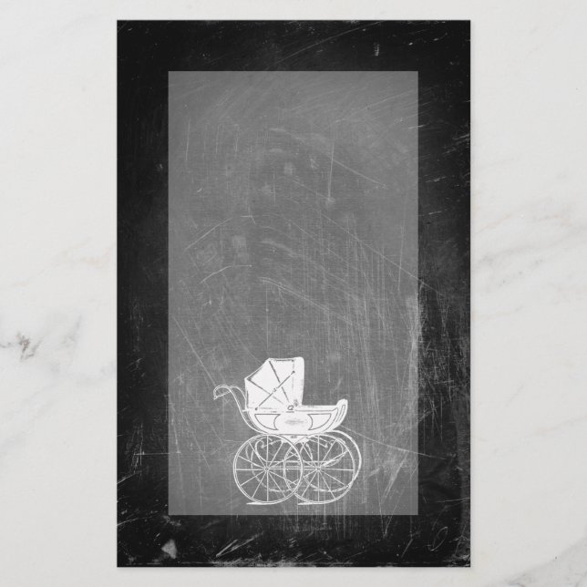Gothic Baby Carriage Brevpapper (Framsida)