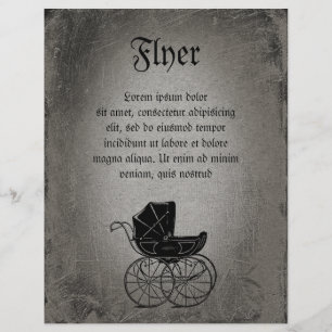 Gothic Baby Carriage Reklamblad