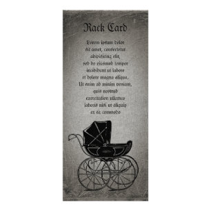 Gothic Baby Carriage Reklamkort