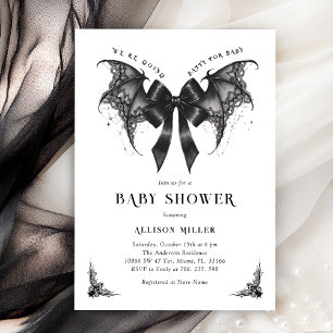 Gothic Baby Shower-inbjudan Inbjudningar