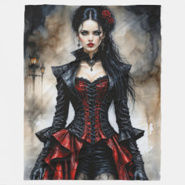 Gothic Beauty Fleecefilt