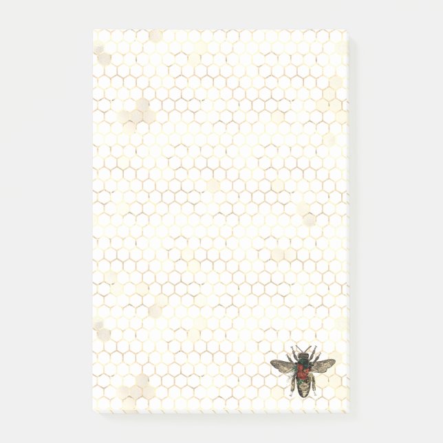 Gothic Bee Post-it Block (Framsida)