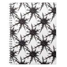 Gothic Black and White Thistle Mönster Halloween