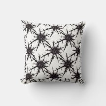 Gothic Black and White Thistle Mönster Halloween