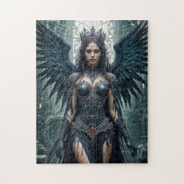 Gothic Black Angel i Ancient Hall Pussel