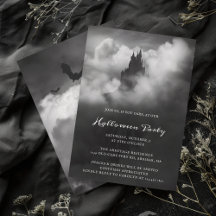Gothic Black Castle Spooky Halloween fest