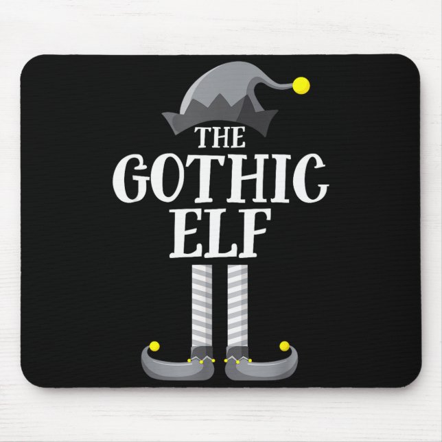 Gothic Black Elf Matching Family Group Christmas P Musmatta (Framsidan)