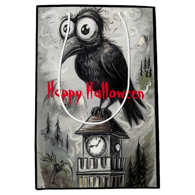 Gothic Black Kråka & Torn Taloky Halloween (Framsidan)