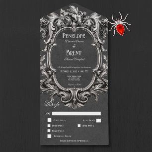 Gothic Black Moody Victorian Ram Middag