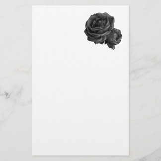 Gothic Black Ro Brevpapper