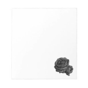 Gothic Black Rosor Anteckningsblock