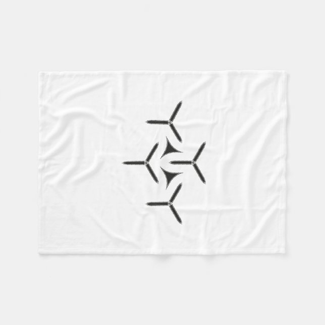 Gothic Blade Fleece Blanket (Framsidan (Horisontell))