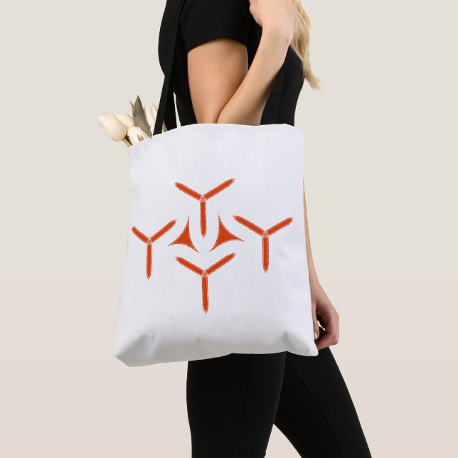 Gothic Blade Tote Bag Tygkasse (Närbild)