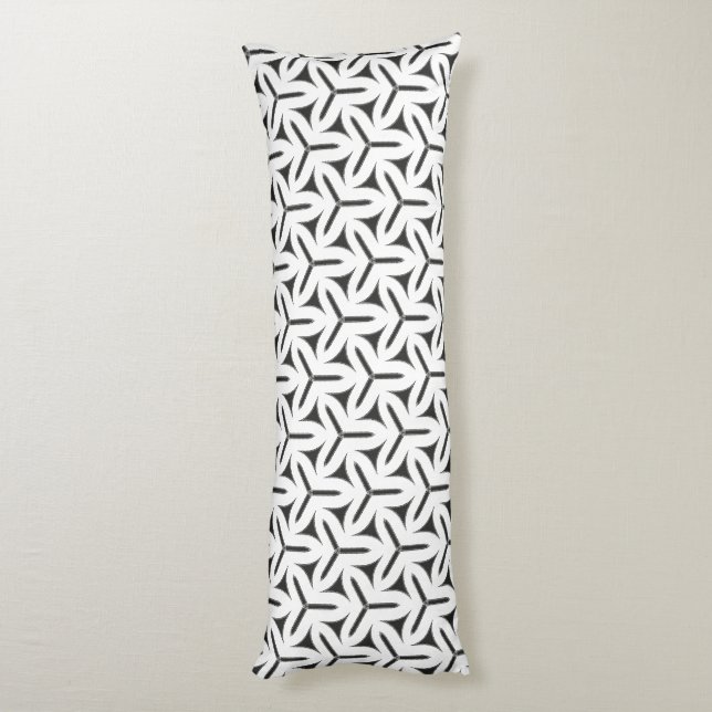 Gothic Blades Mönster Body Pillow Kroppskudde (Baksidan (Vertikal))