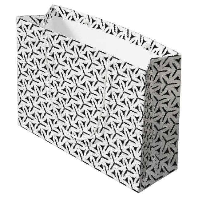 Gothic Blades Mönster Large Gift Bag (Baksidan Vinklad)