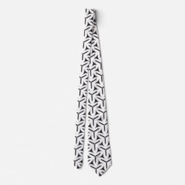 Gothic Blades Mönster Neck Tie Slips