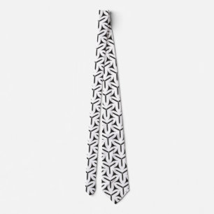 Gothic Blades Mönster Neck Tie Slips