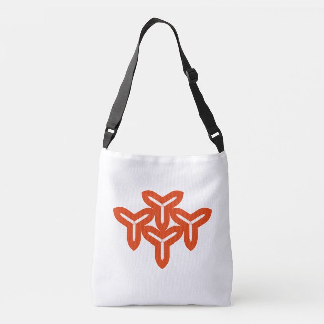 Gothic Blades Mönster Tote Bag Axelväska (Baksida)