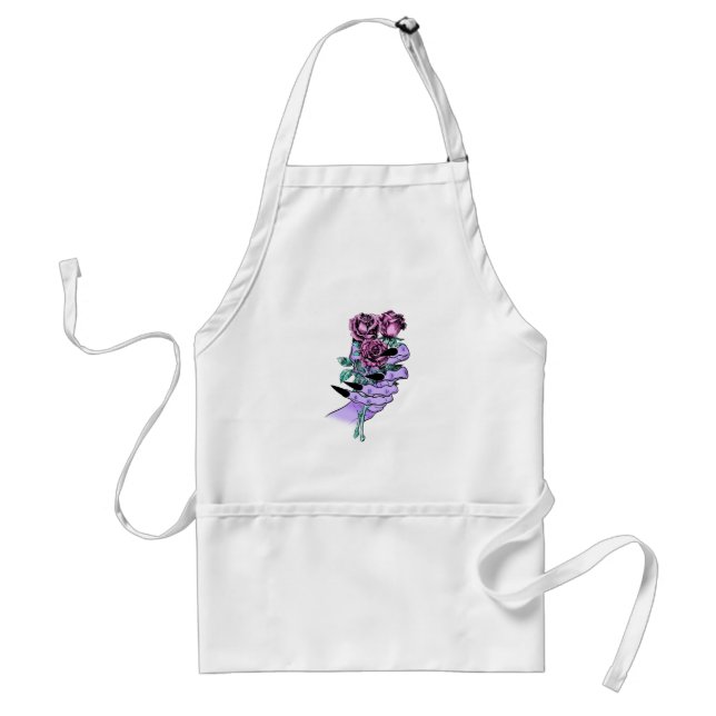Gothic Bouquet Apron Förkläde (Framsidan)