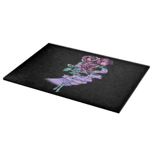Gothic Bouquet Glass Clearboard