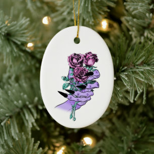 Gothic Bouquet Ornament