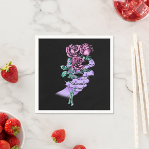 Gothic Bouquet Papper Napkins Pappersservett