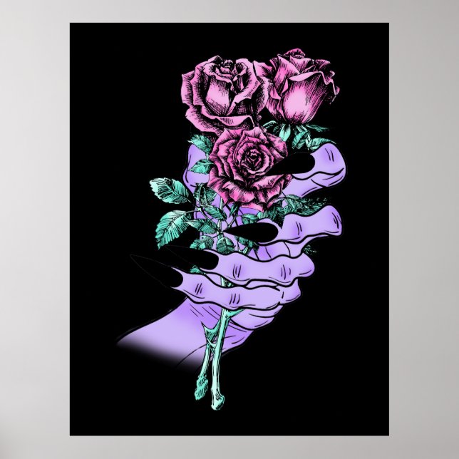 Gothic Bouquet Poster (Framsidan)