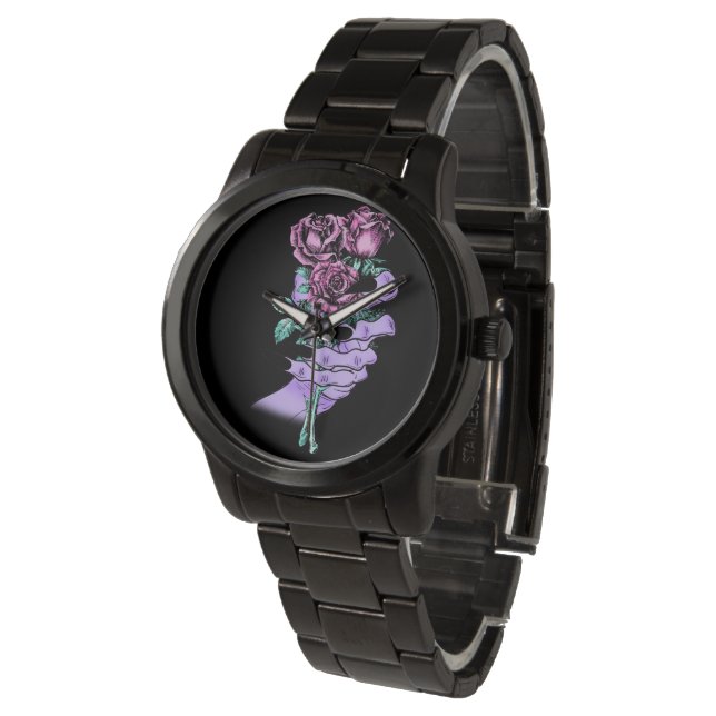 Gothic Bouquet Watch Armbandsur (Vinklad)