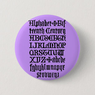 Gothic Brev, knapp