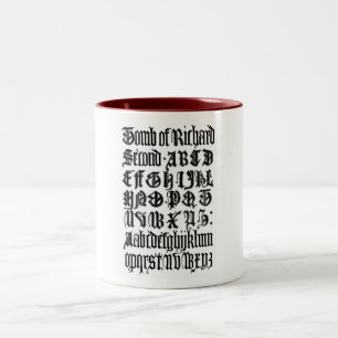 Gothic Brev Mugg
