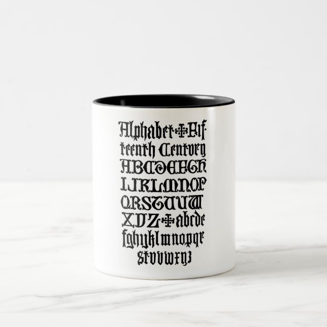 Gothic Brev Mugg (Center)