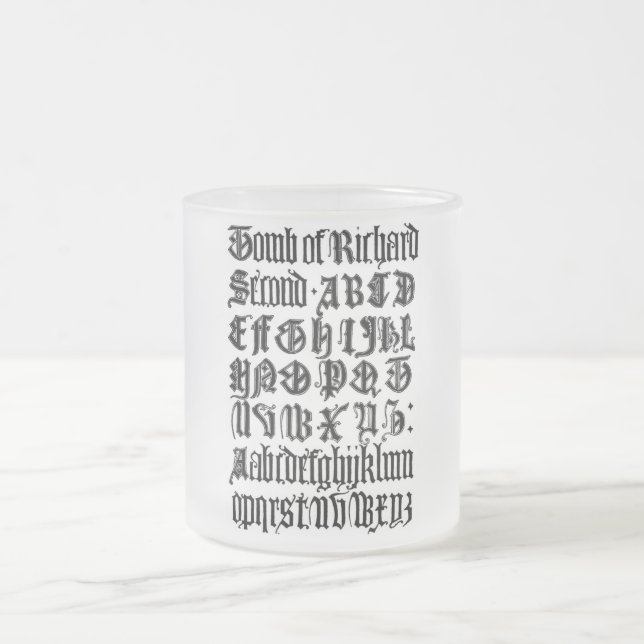 Gothic Brev Mugg (Center)