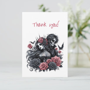 Gothic Bride and Groom Tack Kort