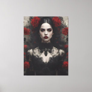 Gothic Bride Canvastryck