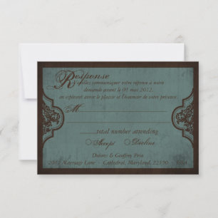 Gothic Bride RSVP-kort_Dolores2 OSA Kort