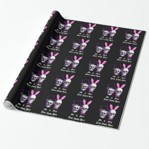 Gothic bröllop par presentpapper