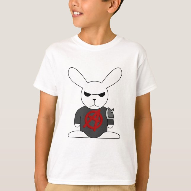 Gothic Bunny Bruno Tee Shirt (Framsida)