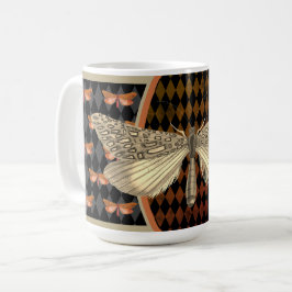 Gothic Butterfly Diamond Halloween Kaffemugg